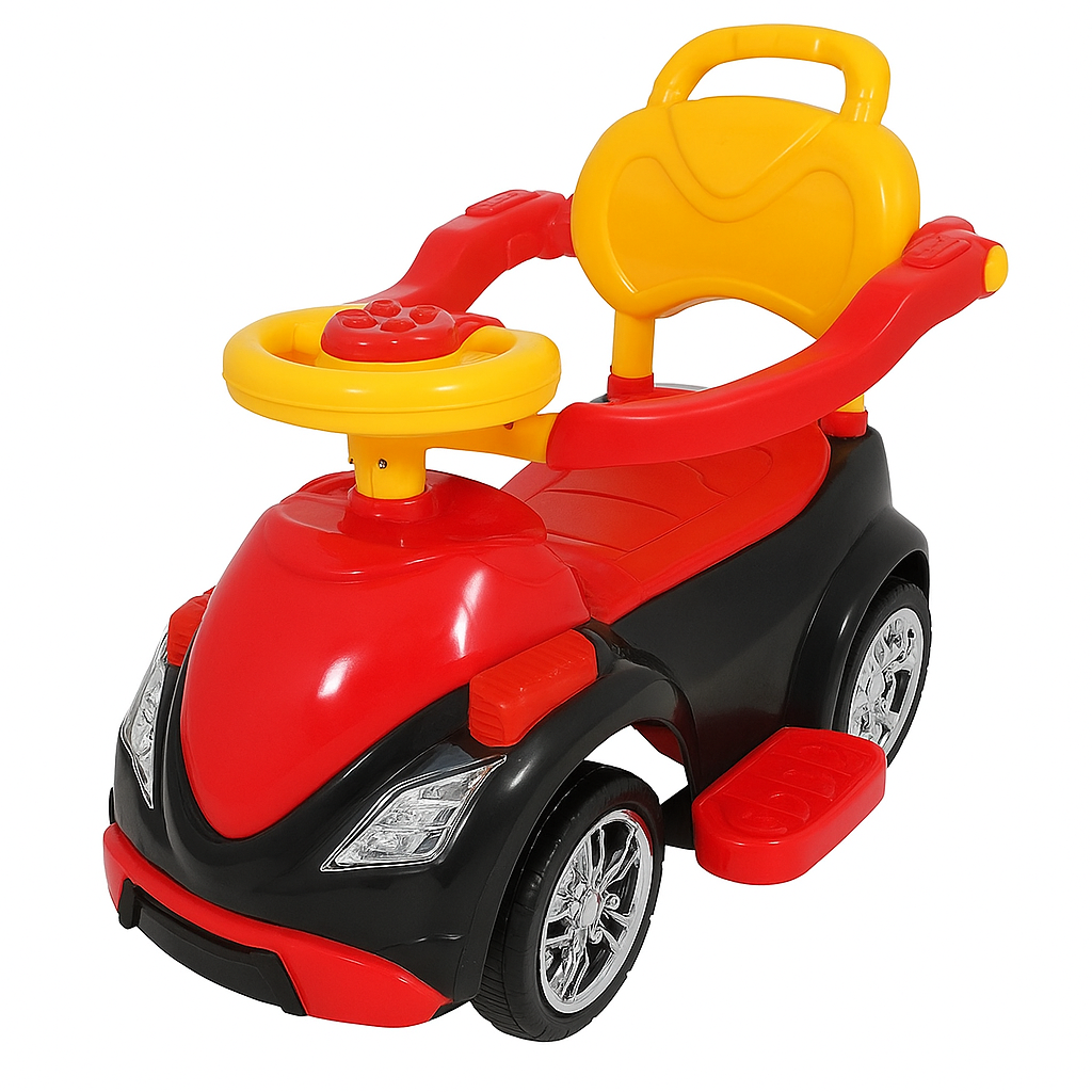 ماشین حمل کودک مجیکار (مجیک کار) بیبی لند در رنگ بندی های مختلف موزیکال و دسته متحرک