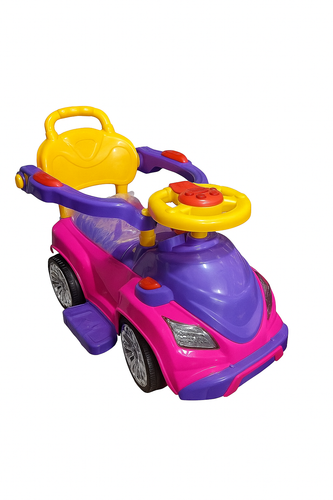 ماشین حمل کودک مجیکار (مجیک کار) بیبی لند در رنگ بندی های مختلف موزیکال و دسته متحرک