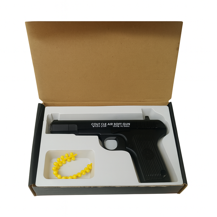 اسباب بازی تفنگ کلت فلزی تیر ساچمه ای ویرا c12