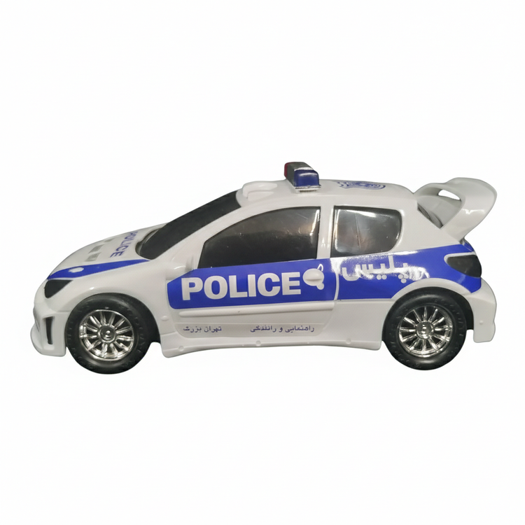ماشین پلیس اسباببازی ۲۰۶ برند درج توی