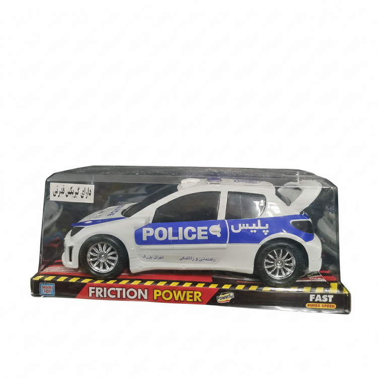 ماشین پلیس اسباببازی ۲۰۶ برند درج توی