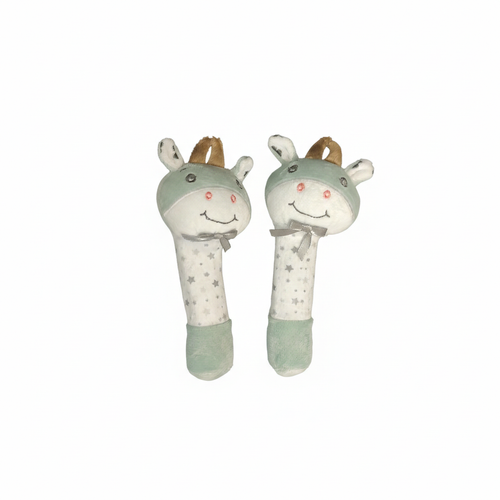 اسباب بازی جغجغه پولشی طرح زرافه