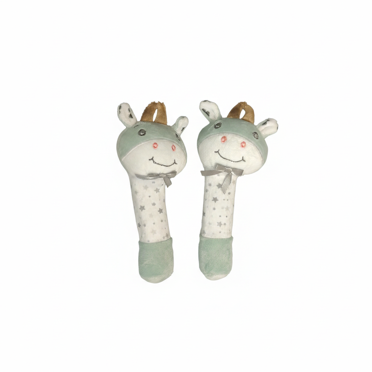 اسباب بازی جغجغه پولشی طرح زرافه