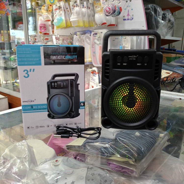 اسپیکر GTS-1360 بلوتوثی شارژی RGB